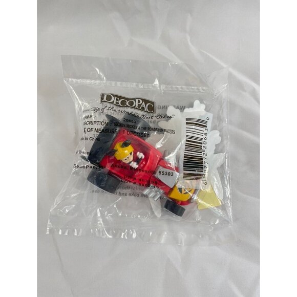 Decopac Cake Topper ~ Mickey And The Roadster Racers ~ Reusable - Picture 3 of 5